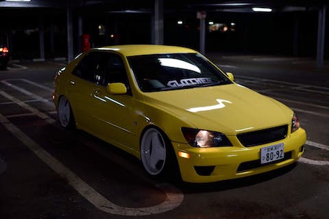 Glitches. yellow ALTEZZA
